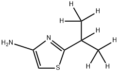 4-Amino-2-(iso-propyl-d7)-thiazole Structure