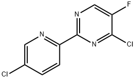 4,5'-Dichloro-5-fluoro-2-(2'-pyridyl)pyrimidine 구조식 이미지