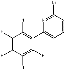 2-Bromo-6-(phenyl-d5)-pyridine 구조식 이미지