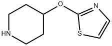 4-(1,3-thiazol-2-yloxy)piperidine 구조식 이미지