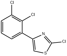 2-CHLORO-4-(2,3-DICHLOROPHENYL)-1,3-THIAZOLE Structure