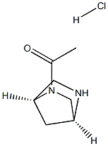 1-((1S,4S)-2,5-diazabicyclo[2.2.1]heptan-2-yl)ethan-1-one hydrochloride Structure