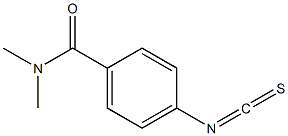 4-isothiocyanato-N,N-dimethylbenzamide Structure