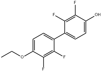 4'-ethoxy-2,2',3,3'-tetrafluoro-[1,1'-biphenyl]-4-ol 구조식 이미지