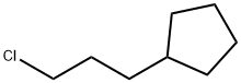 (3-chloropropyl)cyclopentane Structure