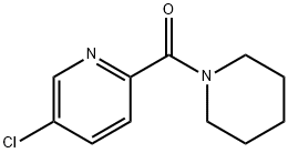 5-Chloro-2-(piperidin-1-ylcarbonyl)pyridine Structure