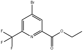 ethyl 4-bromo-6-(trifluoromethyl)picolinate Structure