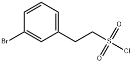 2-(3-bromophenyl)ethanesulfonyl chloride 구조식 이미지