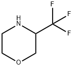 Morpholine, 3-(trifluoromethyl)- Structure