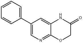 7-phenyl-1H-pyrido[2,3-b][1,4]oxazin-2(3H)-one Structure