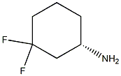 (1S)-3,3-difluorocyclohexan-1-amine 구조식 이미지