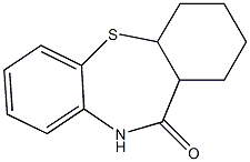 Dibenzo[b,f][1,4]thiazepin-11(10H)-one, 1,2,3,4,4a,11a-hexahydro- Structure