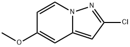 2-Chloro-5-methoxypyrazolo[1,5-a]pyridine 구조식 이미지