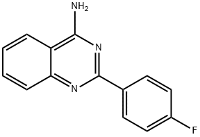 4-Amino-2-(4-fluorophenyl)quinazoline 구조식 이미지