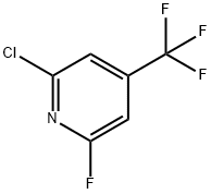 2-Chloro-6-fluoro-4-(trifluoromethyl)pyridine Structure