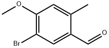 5-Bromo-4-methoxy-2-methyl-benzaldehyde Structure