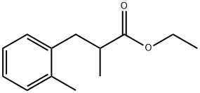 ethyl 2-methyl-3-(2-methylphenyl)propanoate Structure