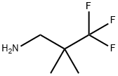 1-Propanamine, 3,3,3-trifluoro-2,2-dimethyl- 구조식 이미지