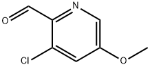 3-Chloro-5-methoxypicolinaldehyde Structure