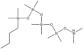 Pentasiloxane,1-butyl-1,1,3,3,5,5,7,7,9,9-decamethyl- Structure