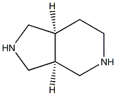 (3aS,7aS)-octahydro-1H-pyrrolo[3,4-c]pyridine 구조식 이미지