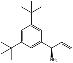 (1R)-1-[3,5-BIS(TERT-BUTYL)PHENYL]PROP-2-ENYLAMINE Structure