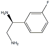 (1S)-1-(3-FLUOROPHENYL)ETHANE-1,2-DIAMINE Structure