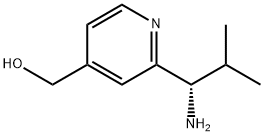 [2-((1S)-1-AMINO-2-METHYLPROPYL)-4-PYRIDYL]METHAN-1-OL Structure