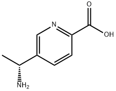 5-((1R)-1-AMINOETHYL)PYRIDINE-2-CARBOXYLIC ACID Structure