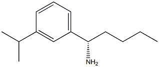 (1S)-1-[3-(METHYLETHYL)PHENYL]PENTYLAMINE Structure