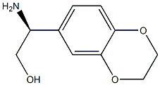 (2S)-2-AMINO-2-(2,3-DIHYDRO-1,4-BENZODIOXIN-7-YL)ETHANOL 구조식 이미지