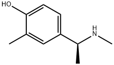 2-METHYL-4-[(1S)-1-(METHYLAMINO)ETHYL]PHENOL Structure