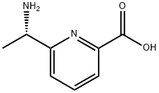 6-((1S)-1-AMINOETHYL)PYRIDINE-2-CARBOXYLIC ACID Structure