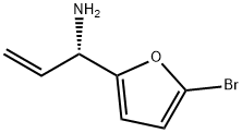 (1S)-1-(5-BROMO(2-FURYL))PROP-2-ENYLAMINE Structure