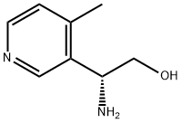 (2R)-2-AMINO-2-(4-METHYL(3-PYRIDYL))ETHAN-1-OL Structure