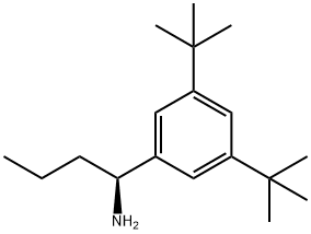 (1S)-1-(3,5-DI-TERT-BUTYLPHENYL)BUTAN-1-AMINE Structure