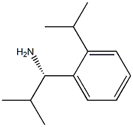 (1S)-2-METHYL-1-[2-(METHYLETHYL)PHENYL]PROPYLAMINE Structure