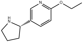 5-((2S)PYRROLIDIN-2-YL)-2-ETHOXYPYRIDINE Structure