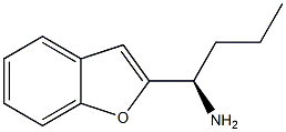 (1R)-1-(1-BENZOFURAN-2-YL)BUTAN-1-AMINE Structure