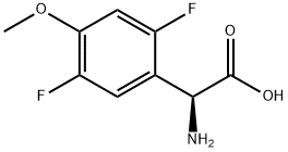 (2S)-2-AMINO-2-(2,5-DIFLUORO-4-METHOXYPHENYL)ACETIC ACID Structure