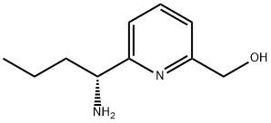 [6-((1R)-1-AMINOBUTYL)-2-PYRIDYL]METHAN-1-OL Structure