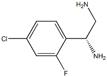 (1R)-1-(4-CHLORO-2-FLUORO-PHENYL)ETHANE-1,2-DIAMINE Structure