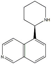 5-((2R)-2-PIPERIDYL)ISOQUINOLINE Structure