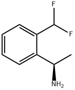 (1R)-1-[2-(DIFLUOROMETHYL)PHENYL]ETHYLAMINE 구조식 이미지