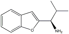 (1R)-1-(1-BENZOFURAN-2-YL)-2-METHYLPROPAN-1-AMINE Structure