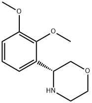 1-((3R)MORPHOLIN-3-YL)-2,3-DIMETHOXYBENZENE Structure