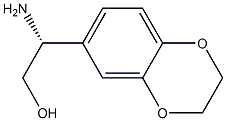 (2R)-2-AMINO-2-(2,3-DIHYDRO-1,4-BENZODIOXIN-7-YL)ETHANOL 구조식 이미지