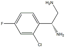 (1R)-1-(2-CHLORO-4-FLUOROPHENYL)ETHANE-1,2-DIAMINE Structure