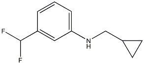 (1S)[3-(DIFLUOROMETHYL)PHENYL]CYCLOPROPYLMETHYLAMINE Structure