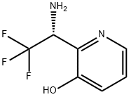 2-((1R)-1-AMINO-2,2,2-TRIFLUOROETHYL)PYRIDIN-3-OL Structure